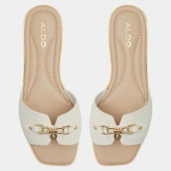 ALDO Flat Sandals^Alamassi Open white