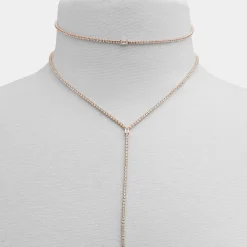 ALDO Accessories|Necklaces^Alata Gold/Clear Multi