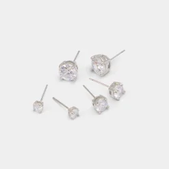 ALDO Accessories|Earrings^Alaynia Silver/clear multi