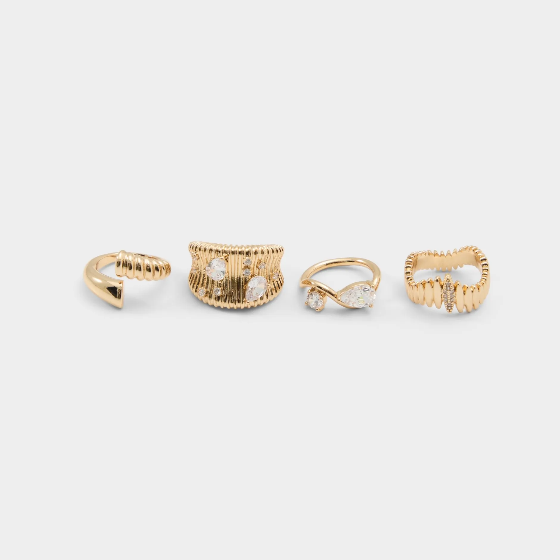 ALDO Accessories|Water Resistant Jewelry^Alexxe Gold/clear multi