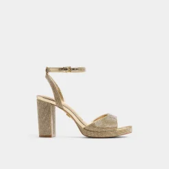 ALDO Platform Heels^Alluring Champagne