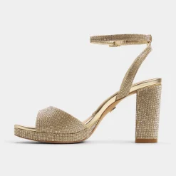 ALDO Platform Heels^Alluring Champagne
