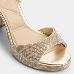 ALDO Platform Heels^Alluring Champagne