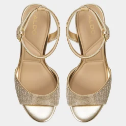 ALDO Platform Heels^Alluring Champagne