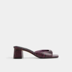 ALDO Mules|Block Heels^Aneky Bordo