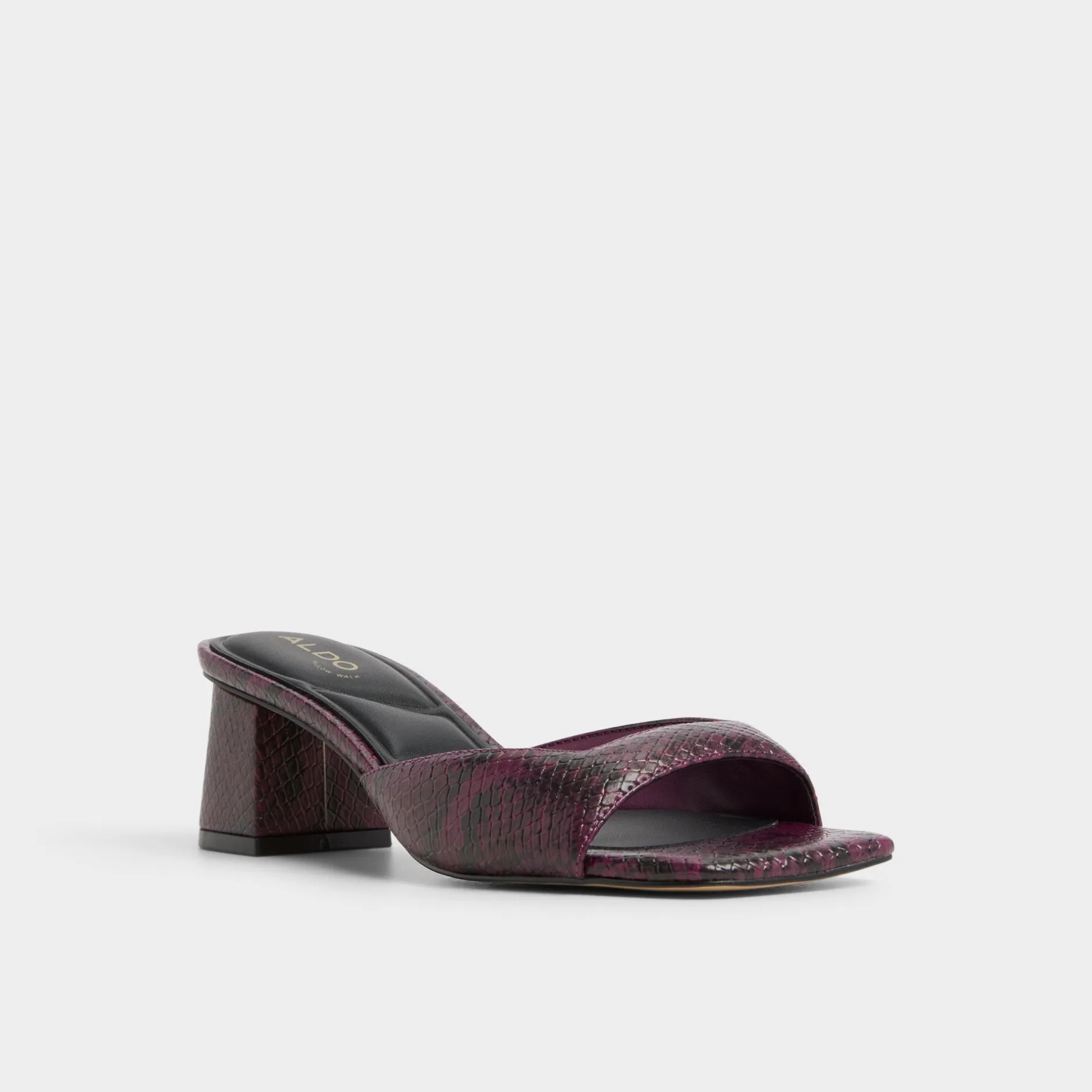 ALDO Mules|Block Heels^Aneky Bordo