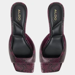 ALDO Mules|Block Heels^Aneky Bordo