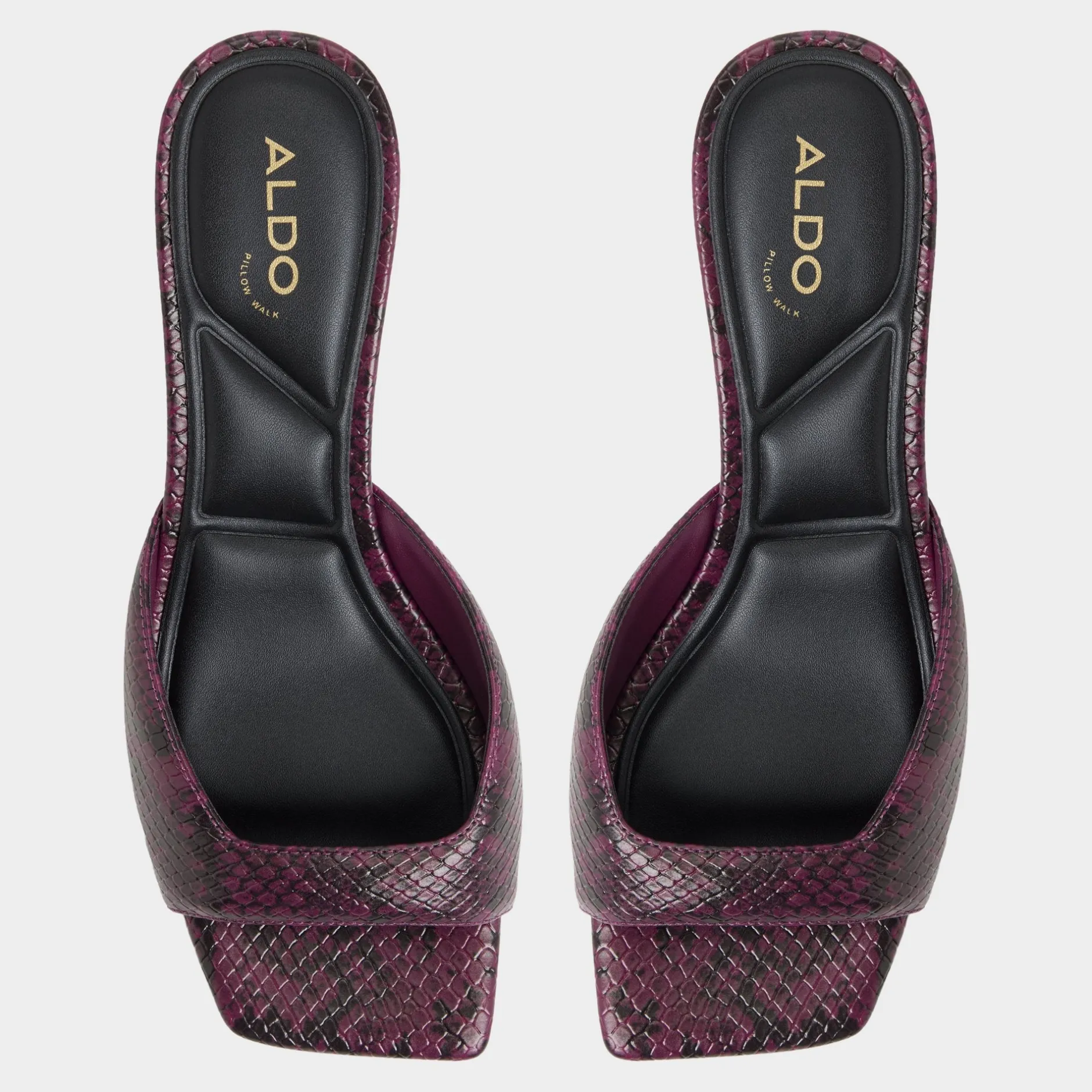 ALDO Mules|Block Heels^Aneky Bordo