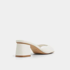 ALDO Mules|Block Heels^Aneky White/Bone
