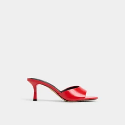 ALDO Mules|Kitten Heels^Annaberaen Bright red