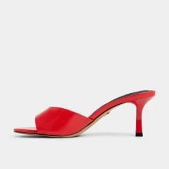 ALDO Mules|Kitten Heels^Annaberaen Bright red