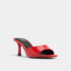 ALDO Mules|Kitten Heels^Annaberaen Bright red