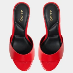 ALDO Mules|Kitten Heels^Annaberaen Bright red