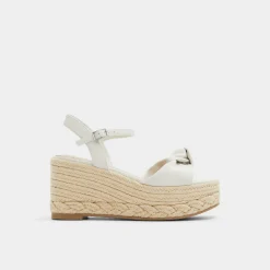 ALDO Wedge Sandals^Annamarie White