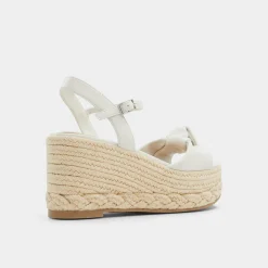 ALDO Wedge Sandals^Annamarie White