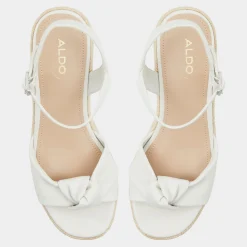ALDO Wedge Sandals^Annamarie White