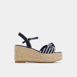 ALDO Wedge Sandals|Platform Heels^Annamarie Navy