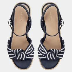 ALDO Wedge Sandals|Platform Heels^Annamarie Navy