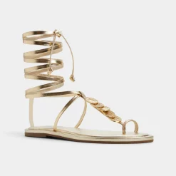 ALDO Flat Sandals^Artemisa Gold