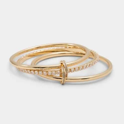 ALDO Accessories|Bracelets & Bangles^Attattched Metallic multi