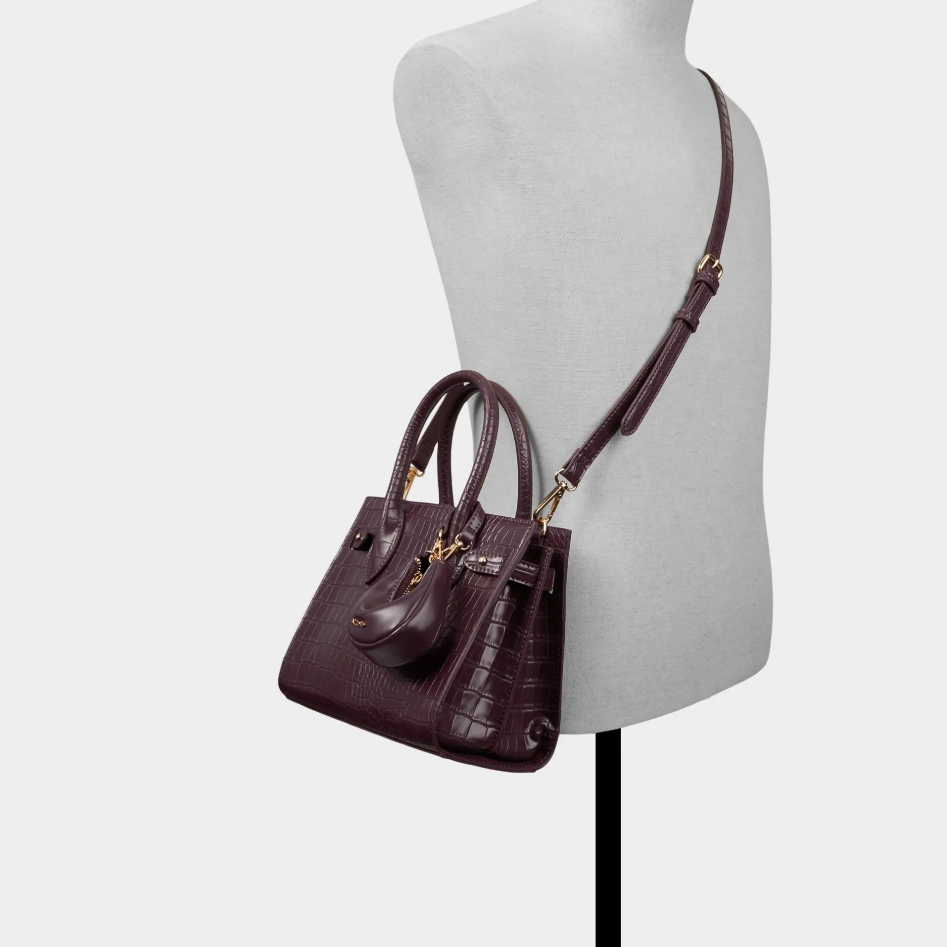 ALDO Bags|Tote & Satchel Bags^Auraliee Dark Red
