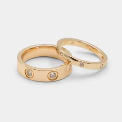 ALDO Accessories|Water Resistant Jewelry^Aureliee Gold/clear multi