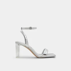 ALDO Block Heels^Aurorai Silver