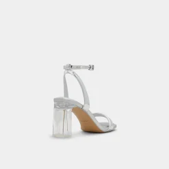ALDO Block Heels^Aurorai Silver