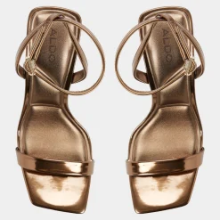 ALDO Block Heels^Azzira Bronze