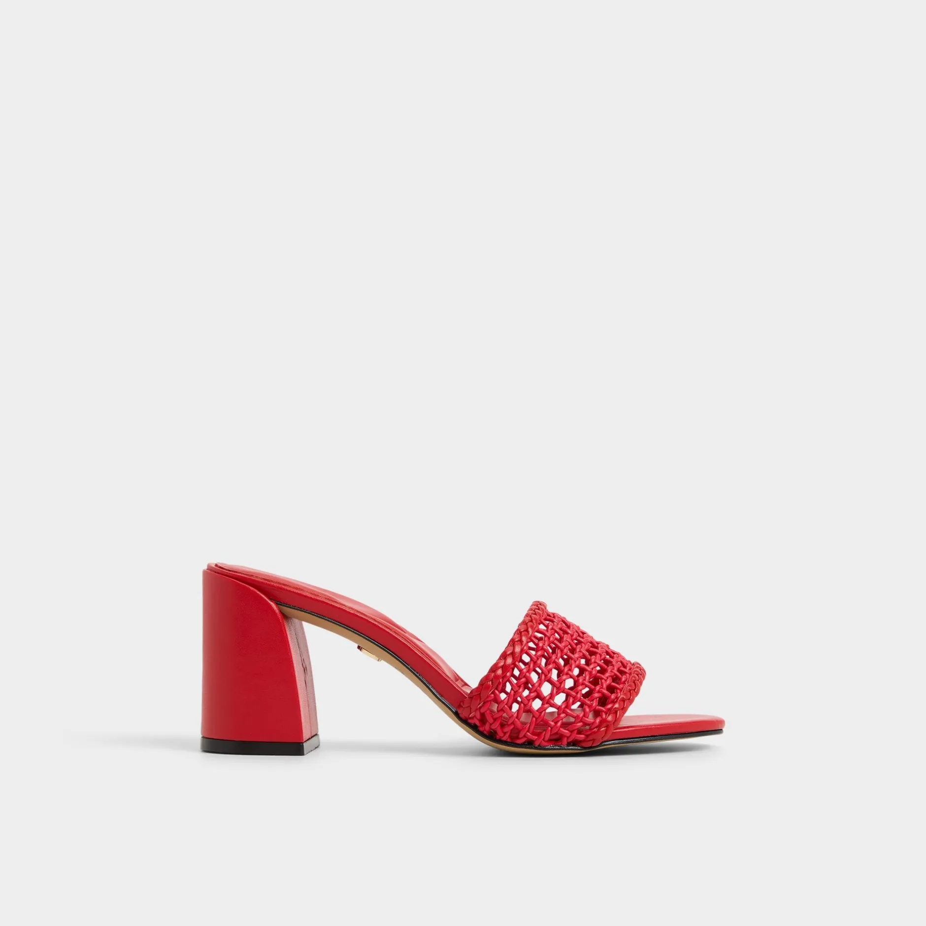 ALDO Mules|Block Heels^Beachdate Bright Red