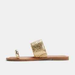 ALDO Flat Sandals^Beachwalk Gold