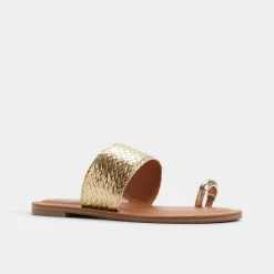 ALDO Flat Sandals^Beachwalk Gold