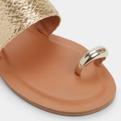 ALDO Flat Sandals^Beachwalk Gold