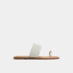 ALDO Flat Sandals^Beachwalk White/Bone