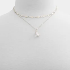 ALDO Accessories|Water Resistant Jewelry^Beaucerona Silver/clear multi