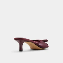 ALDO Mules|Kitten Heels^Begoniaa Bordo