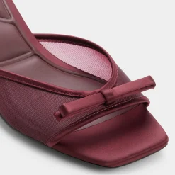 ALDO Mules|Kitten Heels^Begoniaa Bordo