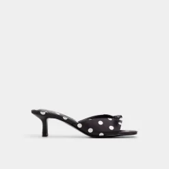 ALDO Mules^Belerose Black/white