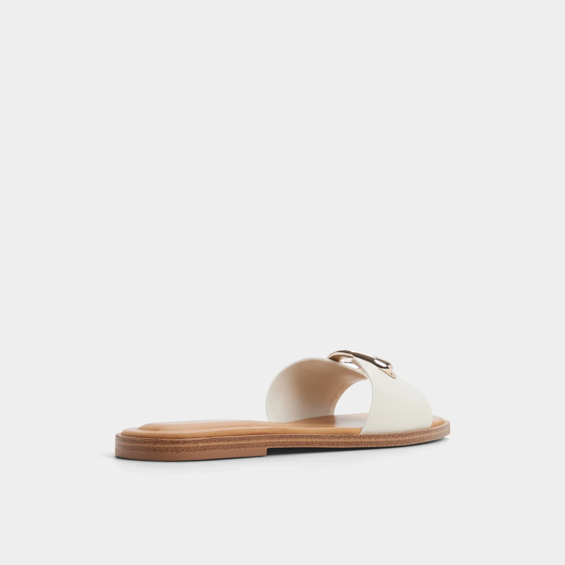 ALDO Flat Sandals^Biggin White/bone