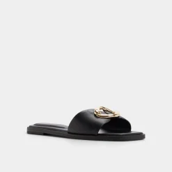 ALDO Flat Sandals^Biggin Black