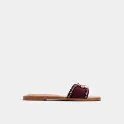ALDO Flat Sandals^Biggin Bordo