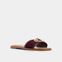 ALDO Flat Sandals^Biggin Bordo