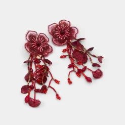 ALDO Accessories|Earrings^Bloomorra Bordo