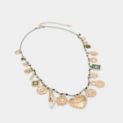 ALDO Accessories|Necklaces^Bohemian Dark green