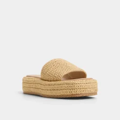 ALDO Platform Heels^Bohemina Natural