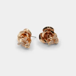 ALDO Earrings^Bumblebees Gold/Clear Multi