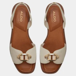 ALDO Flat Sandals^Calelian Other white