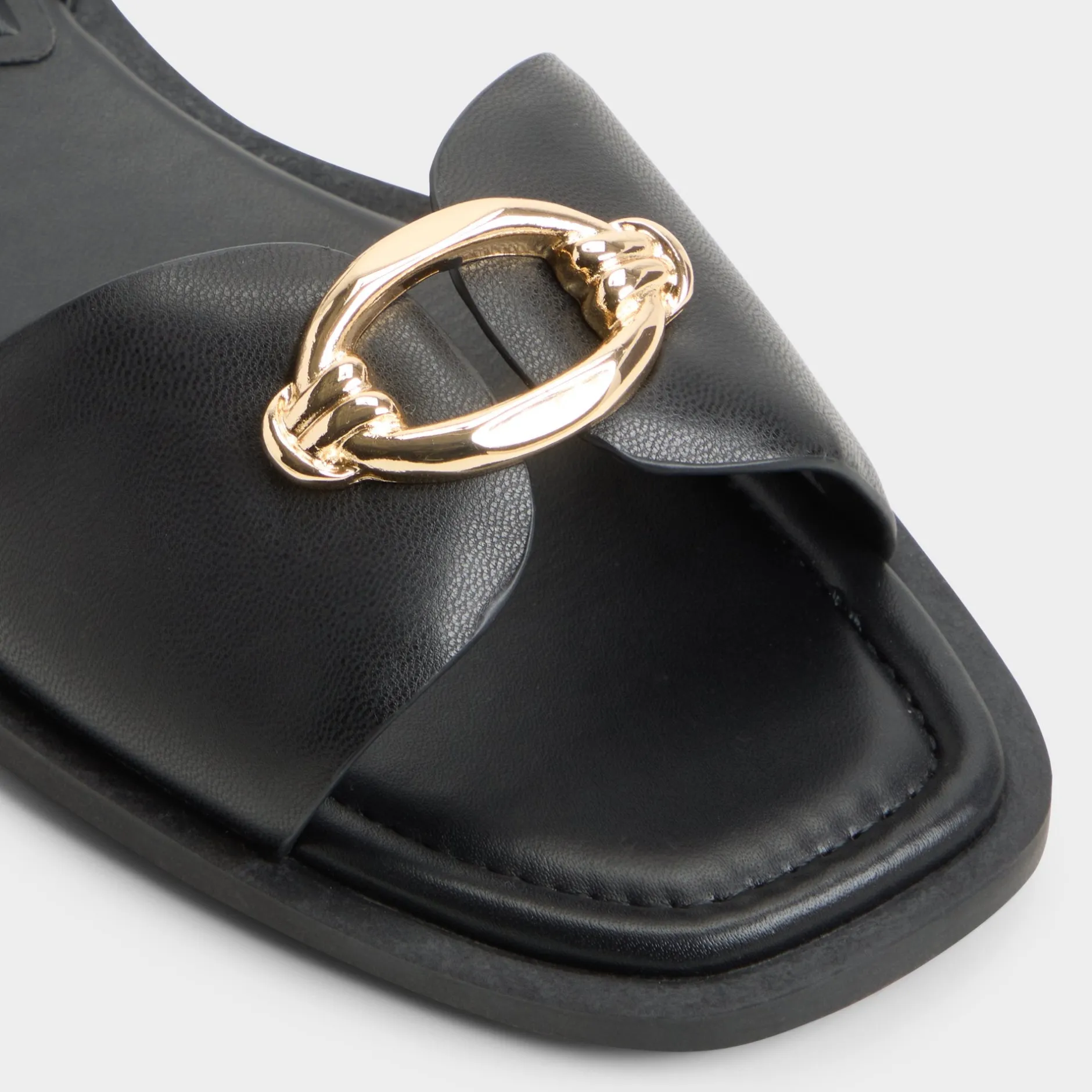 ALDO Flat Sandals^Calelian Black