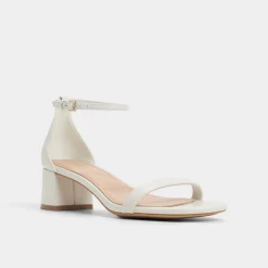 ALDO Block Heels^Calliope White/Bone