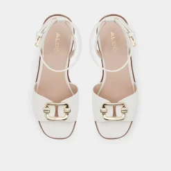 ALDO Wedge Sandals^Carrabriria Open white